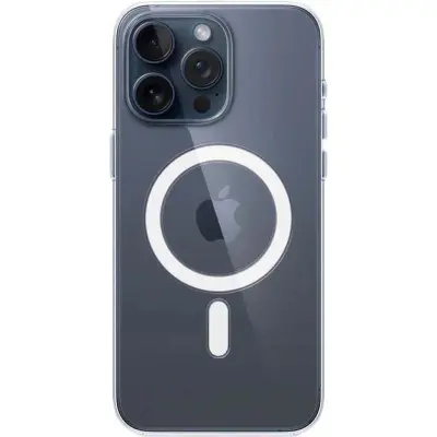 Чохол Накладка Clear Case MagSafe iPhone 15 Pro Max Прозора Чохол Накладка Clear Case MagSafe iPhone 15 Pro Max Прозора
