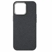 Чохол накладка Carbon MagSafe iPhone 13 Pro Чорна
