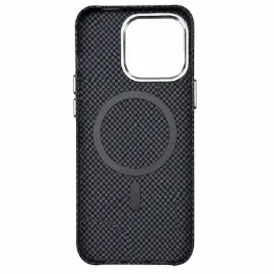 Чохол накладка Carbon MagSafe iPhone 13 Pro Чорна Чохол накладка Carbon MagSafe iPhone 13 Pro Чорна