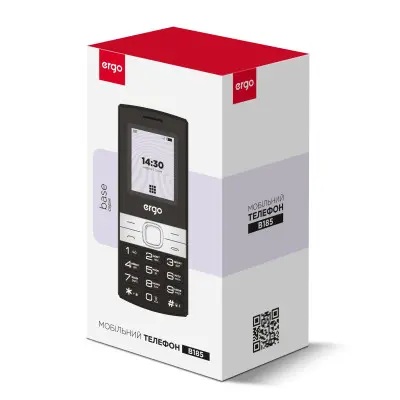 Мобільний телефон Ergo B185 Dual Sim Red, Червоний