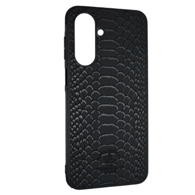 Чехол накладка Santa Barbara Snake Samsung A175 (A17) Черная