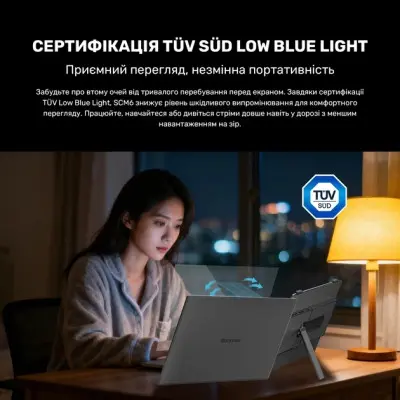 Додатковий Монітор 14" Blackview SCM6 Single Grey (BVSCM6)