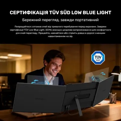 Додатковий Монітор 14" Blackview DCM6 Dual Grey (BVDCM6)