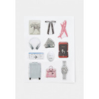 Набор обьемных 3D наклеек Fashion style 8