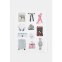 Набір об'ємних 3D наліпок Fashion style 8