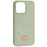 Чехол Накладка Swarovski Diamond iPhone 13 Мятная