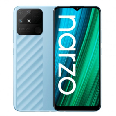 Смартфон Realme Narzo 50A 4/128GB Oxygen Blue, блакитний