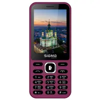 Мобильный телефон Sigma X-style 31 Power Type-C Purple, Фиолетовый Мобильный телефон Sigma X-style 31 Power Type-C Purple, Фиолетовый