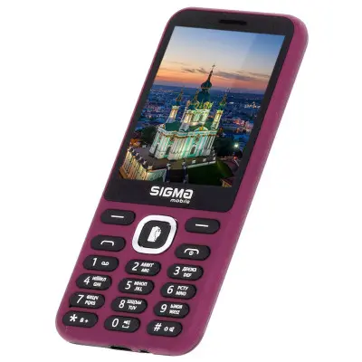 Мобильный телефон Sigma X-style 31 Power Type-C Purple, Фиолетовый