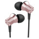 Проводные вакуумные наушники-гарнитура 1MORE Piston Fit Pink, розовый