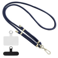 Шнурок для смартфона 150 cm (8мм) Темно-синий