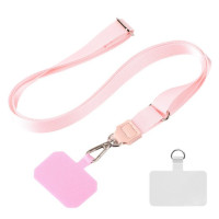 Шнурок (широкий) 140 см для смартфона Розовый Шнурок (широкий) 140 см для смартфона Розовый