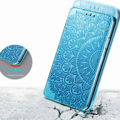 Чохол-книжка Getman Mandala ZTE Blade A7s 2020 Синя
