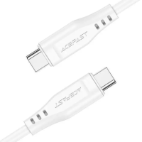 Кабель ACEFAST C3-03 Type-C to Type-C 1.2м Білий Кабель ACEFAST C3-03 Type-C to Type-C 1.2м Білий