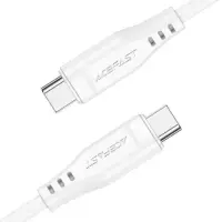 Кабель ACEFAST C3-03 Type-C to Type-C 1.2м Белый Кабель ACEFAST C3-03 Type-C to Type-C 1.2м Белый
