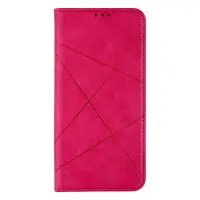 Книжка Business Leather Samsung G998 (S21 Ultra) Малиновая
