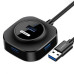 USB хаб Earldoom ET-HUB06 Black, Чорний