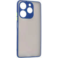 Чехол накладка Gingle Matte Tecno Spark 10/10C Синяя Чехол накладка Gingle Matte Tecno Spark 10/10C Синяя