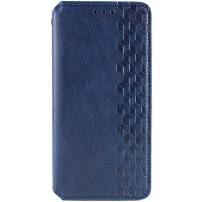 Чохол-книжка Getman Cubic Xiaomi Redmi 13/POCO M6 4G Синя