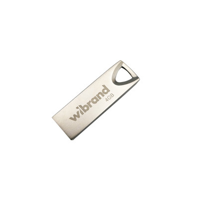Флеш пам'ять USB 4Gb Wibrand Taipan USB 2.0 Silver, Срібний
