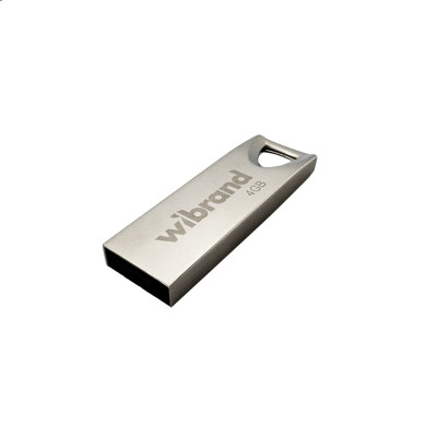 Флеш пам'ять USB 4Gb Wibrand Taipan USB 2.0 Silver, Срібний