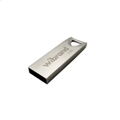 Флеш память USB 4Gb Wibrand Taipan USB 2.0 Silver, Серебристый