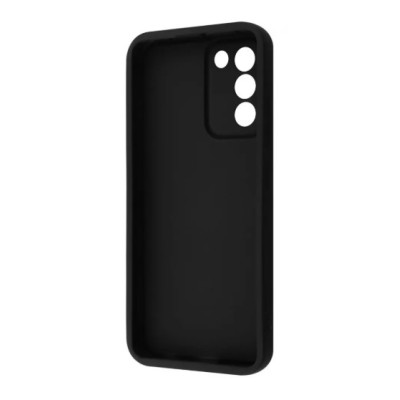 Чохол накладка Wave Artfull Samsung G990 (S21 FE) Чорний (Little Hearts)