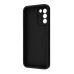 Чохол накладка Wave Artfull Samsung G990 (S21 FE) Чорний (Little Hearts)