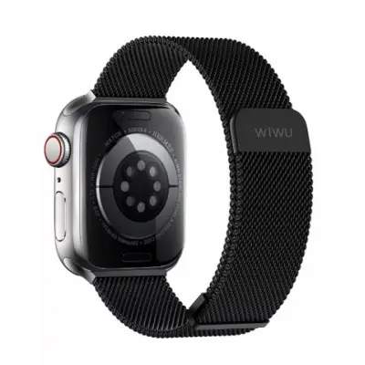 Ремешок Apple Watch 42/44/45/49мм Wiwu Wi-WB005 Черный