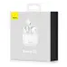 Наушники Bluetooth Baseus E8 True Wireless Earphones Bowie IPX5 BT5.0, 40/350мAh, 5H, Location, OTA| (NGE8-02) White, белый