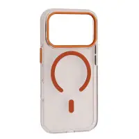 Чохол Накладка Silver Shield MagSafe iPhone 17 Pro Max Помаранчева