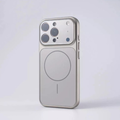 Чохол Накладка AG-Class Lens MagSafe iPhone 17 Pro Max Titanium