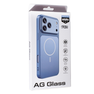 Чохол Накладка AG-Class Lens MagSafe iPhone 17 Pro Max Темно-синя Чохол Накладка AG-Class Lens MagSafe iPhone 17 Pro Max Темно-синя