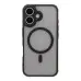 Чехол накладка Anti drop Camera MagSafe iPhone 16 Plus Черная