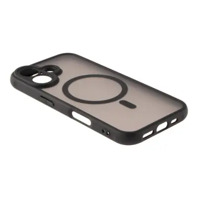 Чехол накладка Anti drop Camera MagSafe iPhone 16 Plus Черная