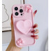 Накладка Heart Pop-socet Motorola Moto G24/G24 Power/G04/E14 Рожева ((K)
