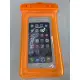 Водонепроницаемый чехол Universal Waterproof iPhone 6+ (5.5") оранжевый