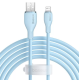 Кабель дата Baseus Pudding USB Type A - Lightning 2.4A 2м Синій