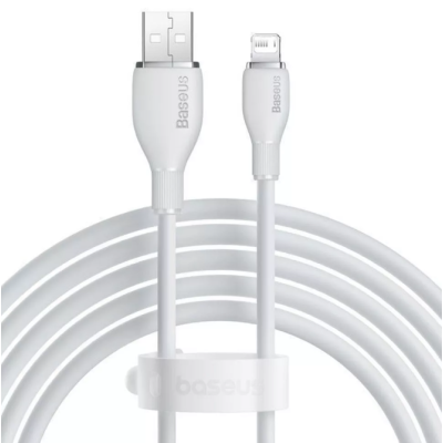 Кабель дата Baseus Pudding USB Type A - Lightning 2.4A 2м Белый