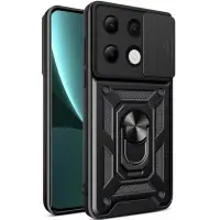 Чохол накладка Serge Ring Camshield Xiaomi Redmi Note 13 4G Чорна