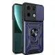 Чехол накладка Serge Ring Camshield Xiaomi Redmi Note 13 4G Синяя