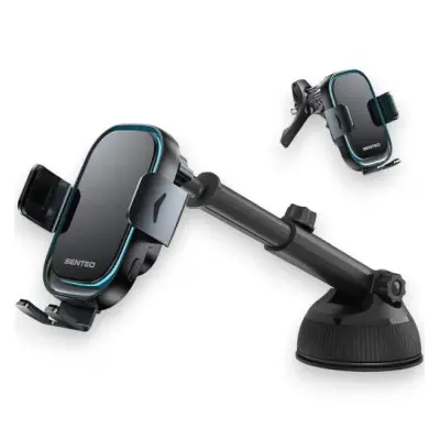 Автотримач Senteo SH-02 Drift2 15W Чорний Автотримач Senteo SH-02 Drift2 15W Чорний