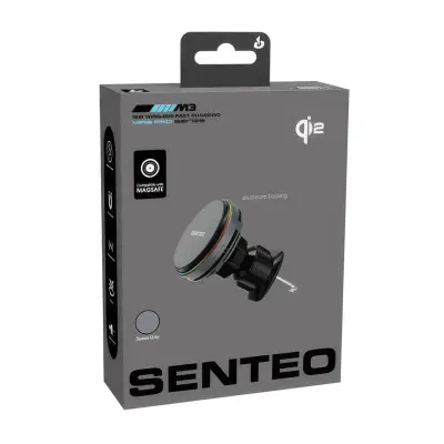 Автотримач Senteo M2 Qi2 Magnetic 15W Сірий