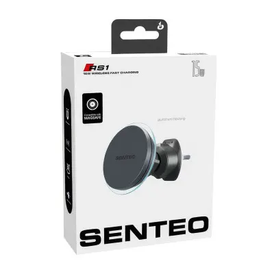 Автотримач Senteo RS1 Magnetic 15W Сірий