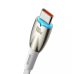 Кабель дата Baseus Glimmer USB Type A - Type-C 100W 1м Білий