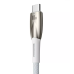 Кабель дата Baseus Glimmer USB Type A - Type-C 100W 1м Білий