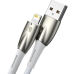 Кабель дата Baseus Glimmer USB Type A - Type-C 100W 1м Білий