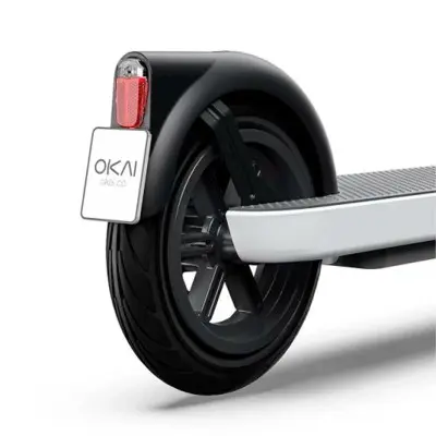 Електросамокат OKAI ES10-NEON Lite 9 дюймів колеса White, білий