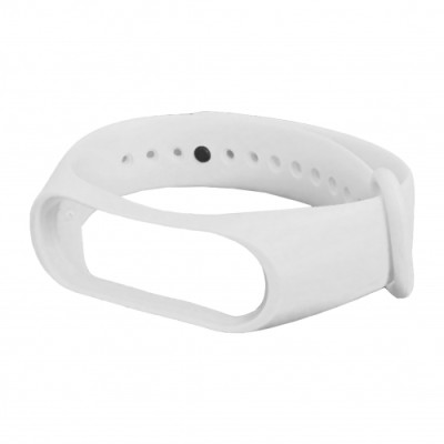Ремешок Силикон Mi Band 3/4 Белый