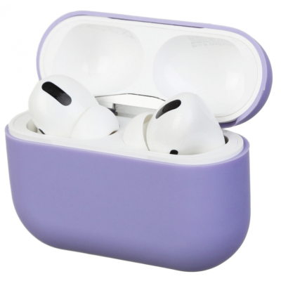 Чохол для навушників AirPods Pro Microfiber Світло Фіолетовий